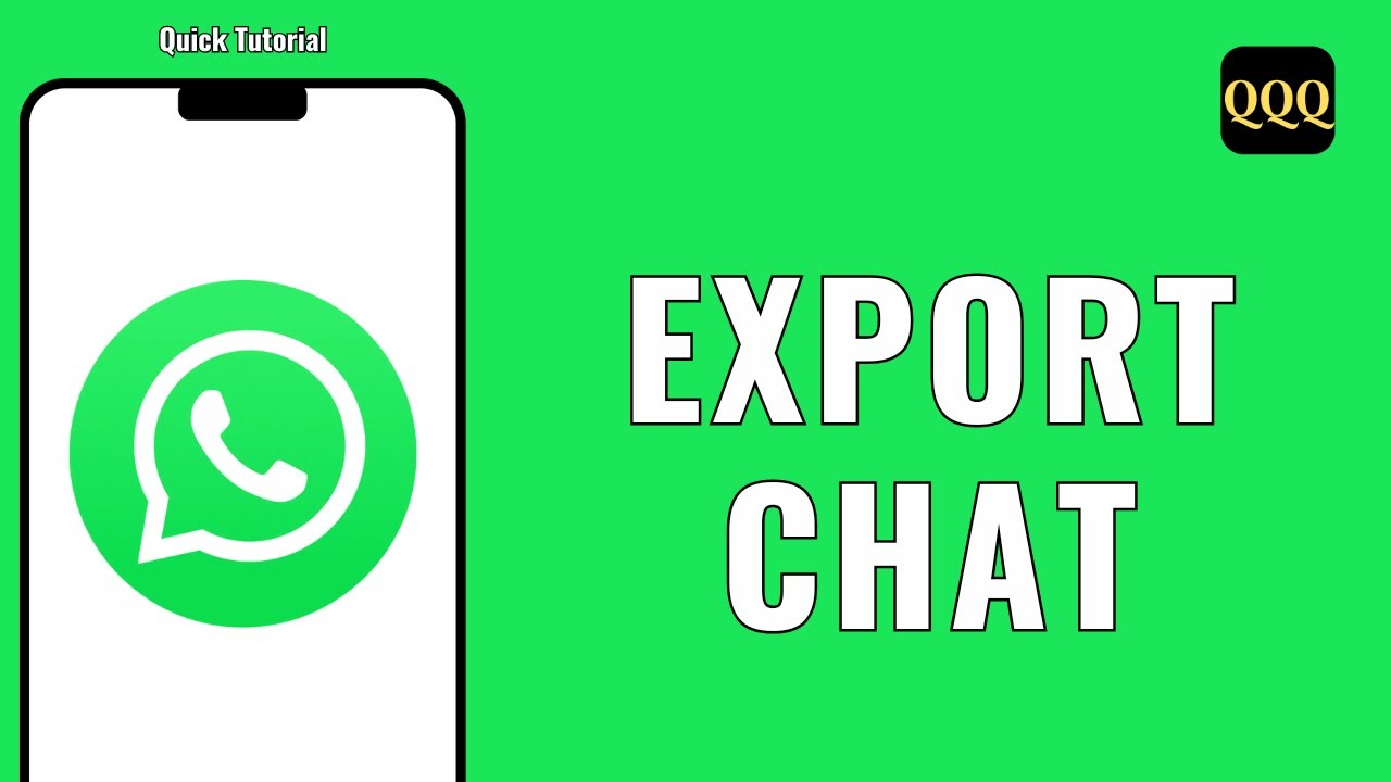 HOW TO EXPORT CHAT FROM WHATSAPP