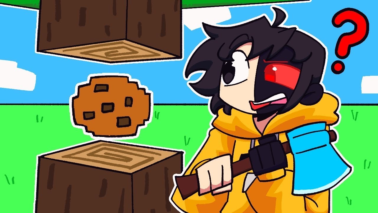 Minecraft But DROPS Are RANDOM!