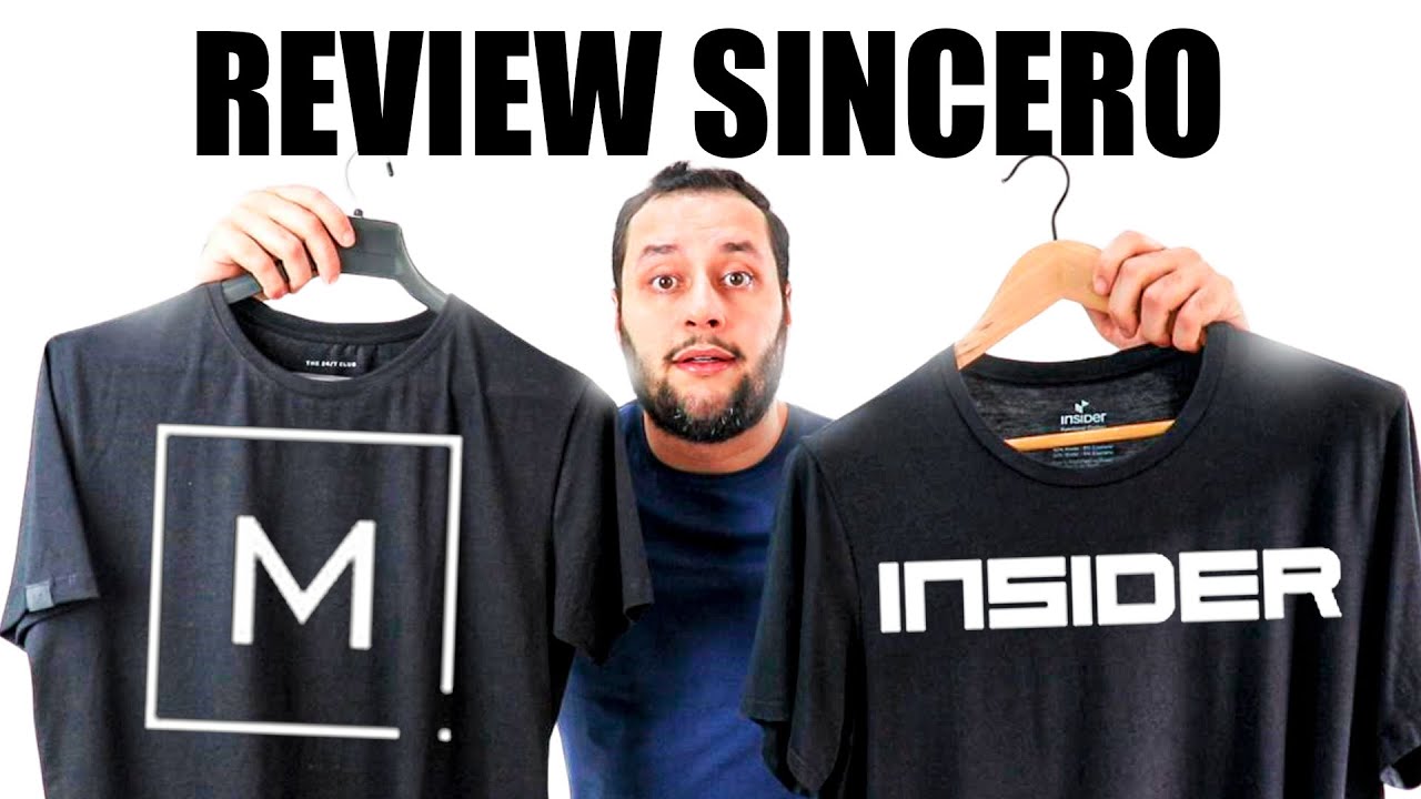 INSIDER x MINIMAL: Qual a MELHOR CAMISETA?