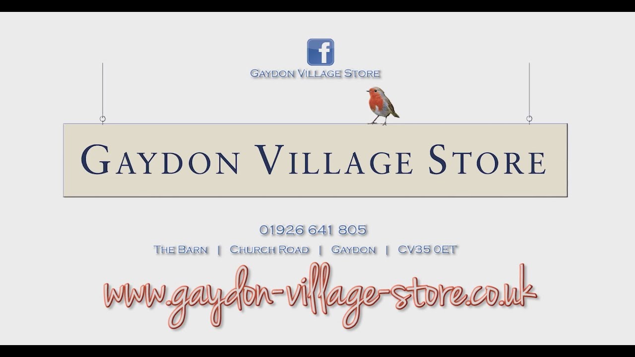 Welcome to Gaydon Village Store!