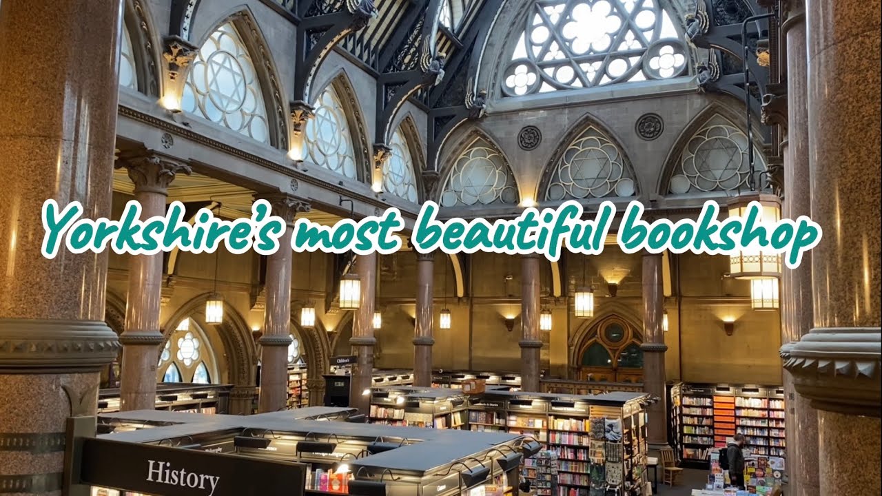 Yorkshire’s most beautiful bookshop (Waterstones, Bradford, UK)
