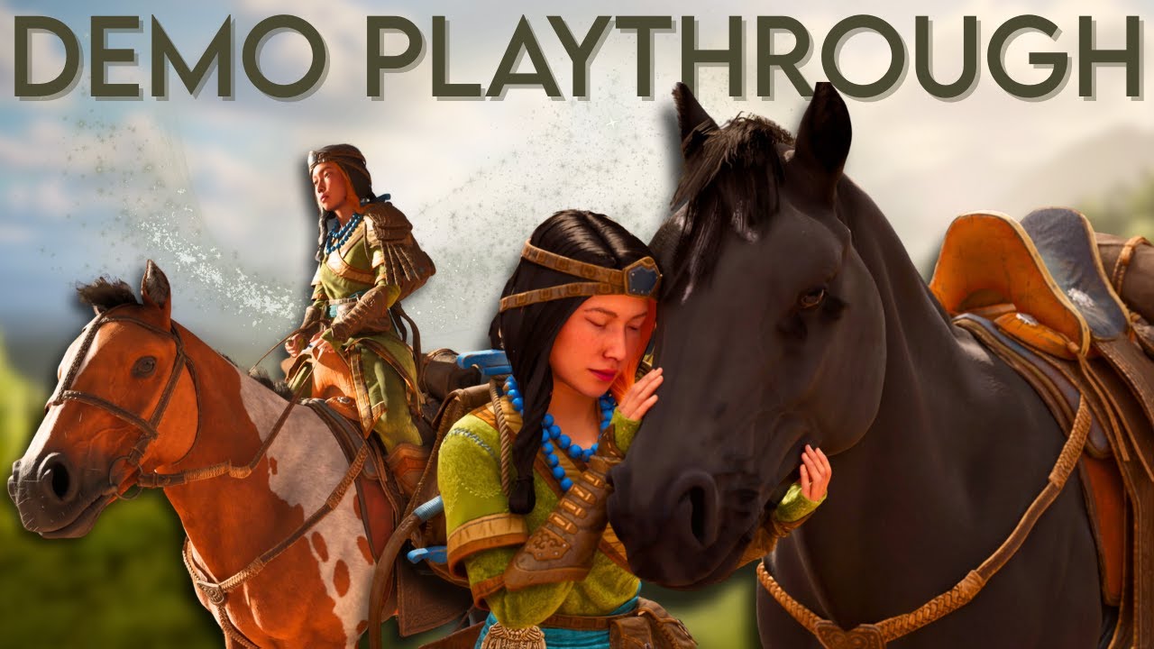 НОВЕЙШАЯ ИГРА О ЛОШАДЯХ | Легенда о Кхиимори: демо-версия