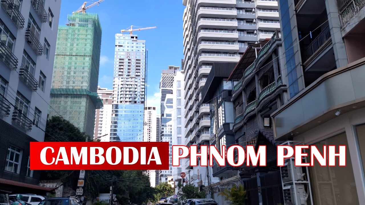 Phnom Penh Skyscraper BOOM! 🇰🇭 Monivong Blvd. 4K Development Update (2025 Skyline Tour)