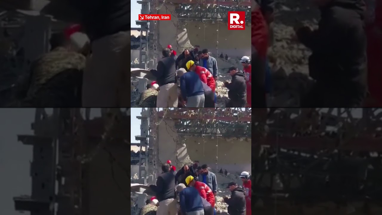 Video Shows Damage at Tehran Sports Complex After Strikes
