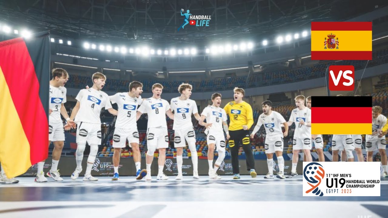Spain vs Germany Final   2025 IHF Men's Youth U19