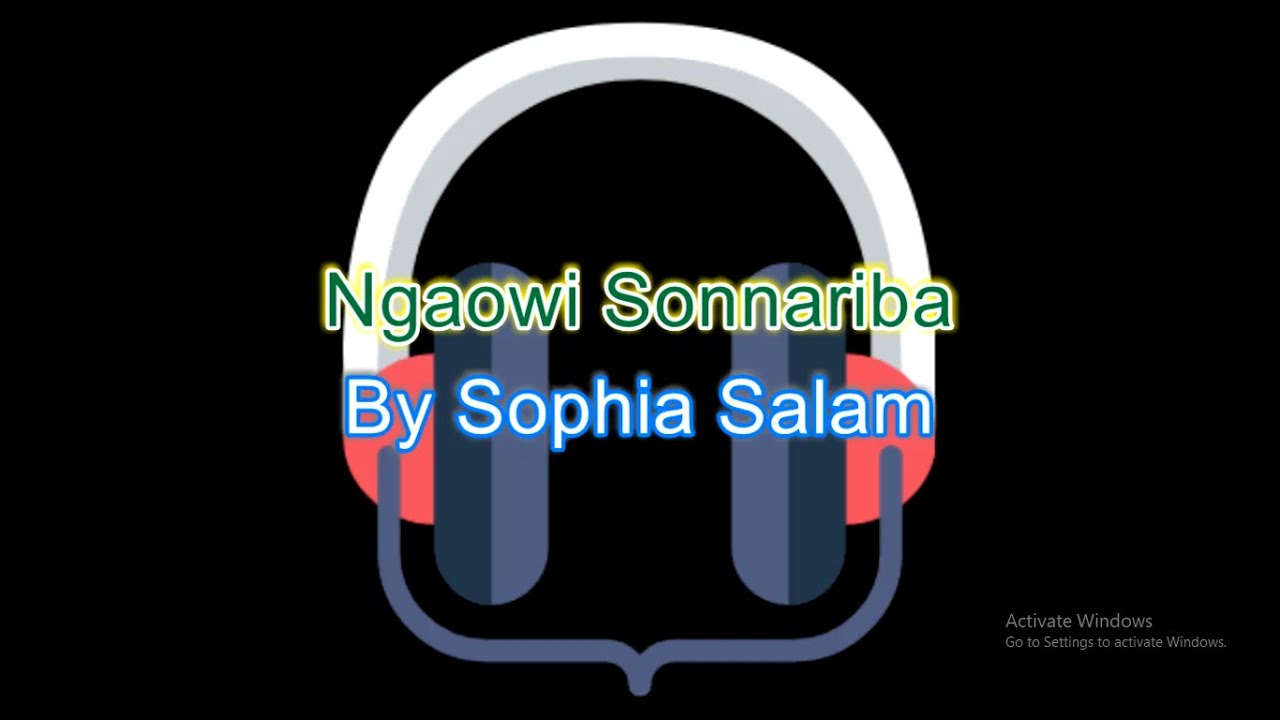 Ngaowi sonnariba karaoke with lyrics ll Sophia Salam ll