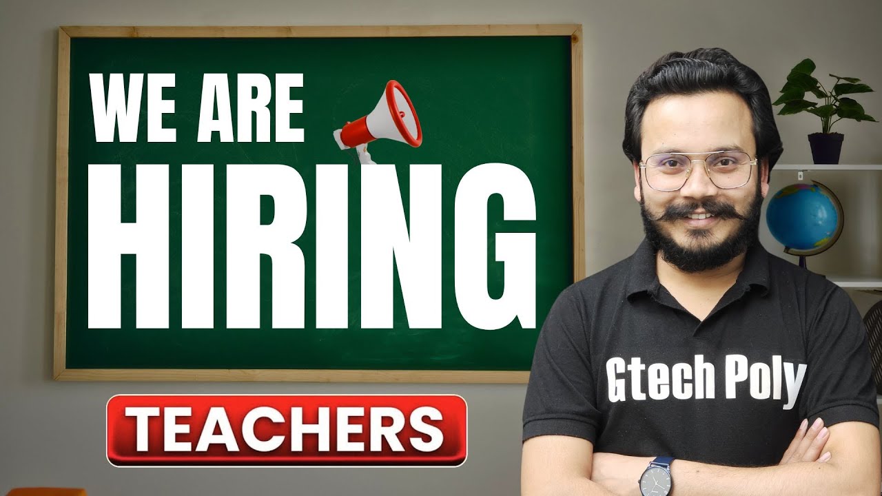WE ARE HIRING @gtechpoly 
