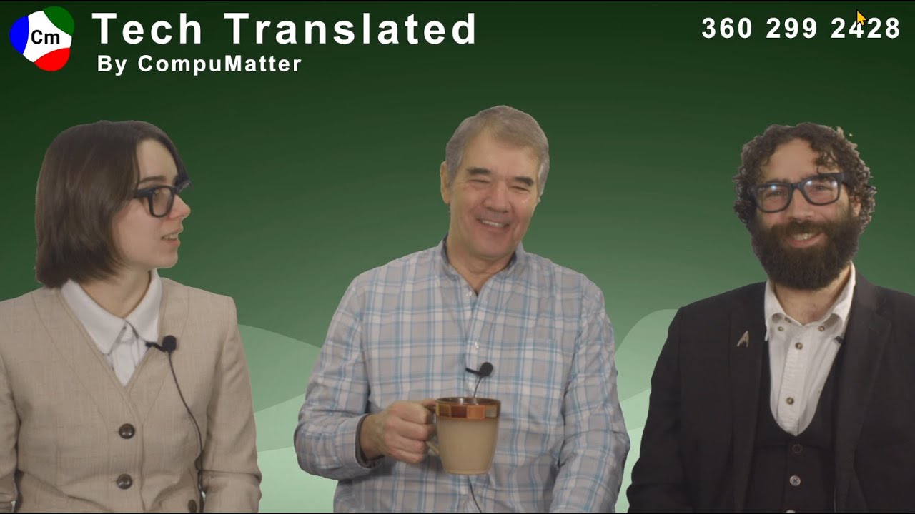 Tech Translated #28 with Douglas, Auren and Jay - CompuMatter