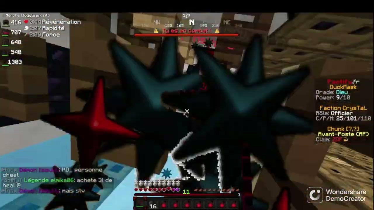 on m'accuse de cheat + on rentre ap