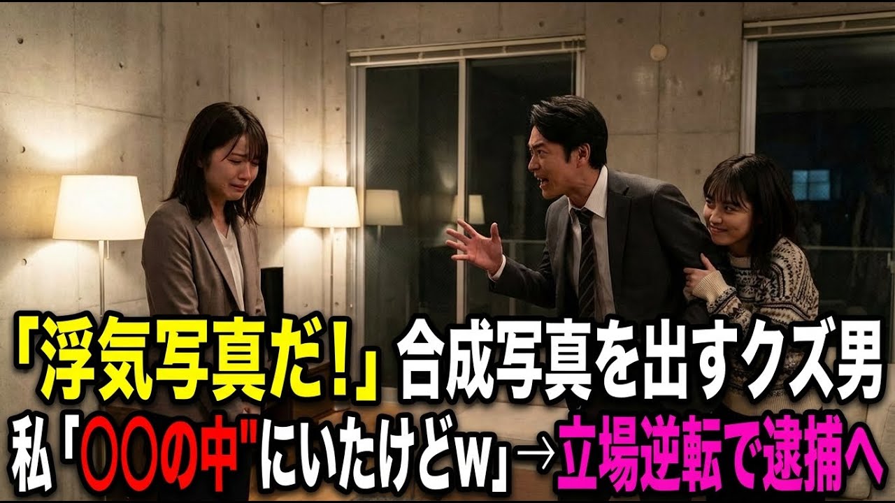 「浮気写真だ！」合成写真を突きつけるクズ男→私「その日、私〇〇の中にいたわ」携帯すら持ち込めない“絶対のアリバイ”を出すと、男は震え出し…