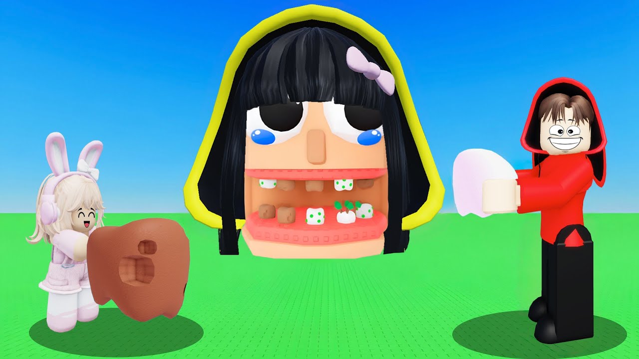 Yuta, Mio Dan Baby Celine JAdi Dokter Gigi Paling Bersih || ROBLOX