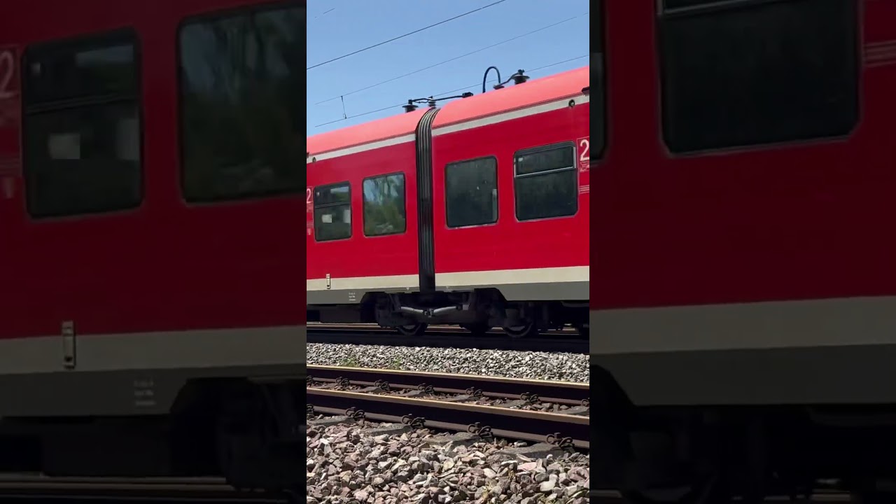 BR 425 Durchfahrt Bruchsal (Stegwiesen) #leemyi #trainspotting #br425 #quitschi