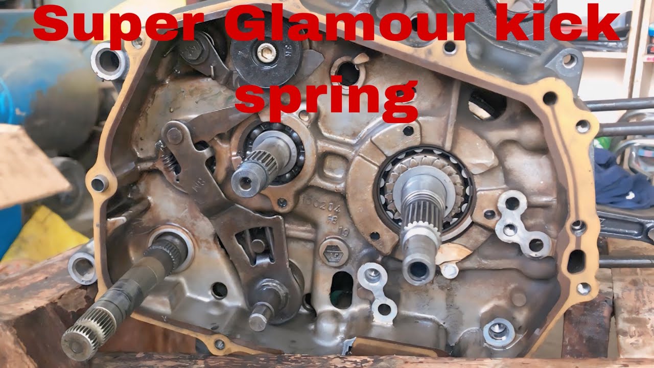 Hero super splendor glamour kick spring fitting