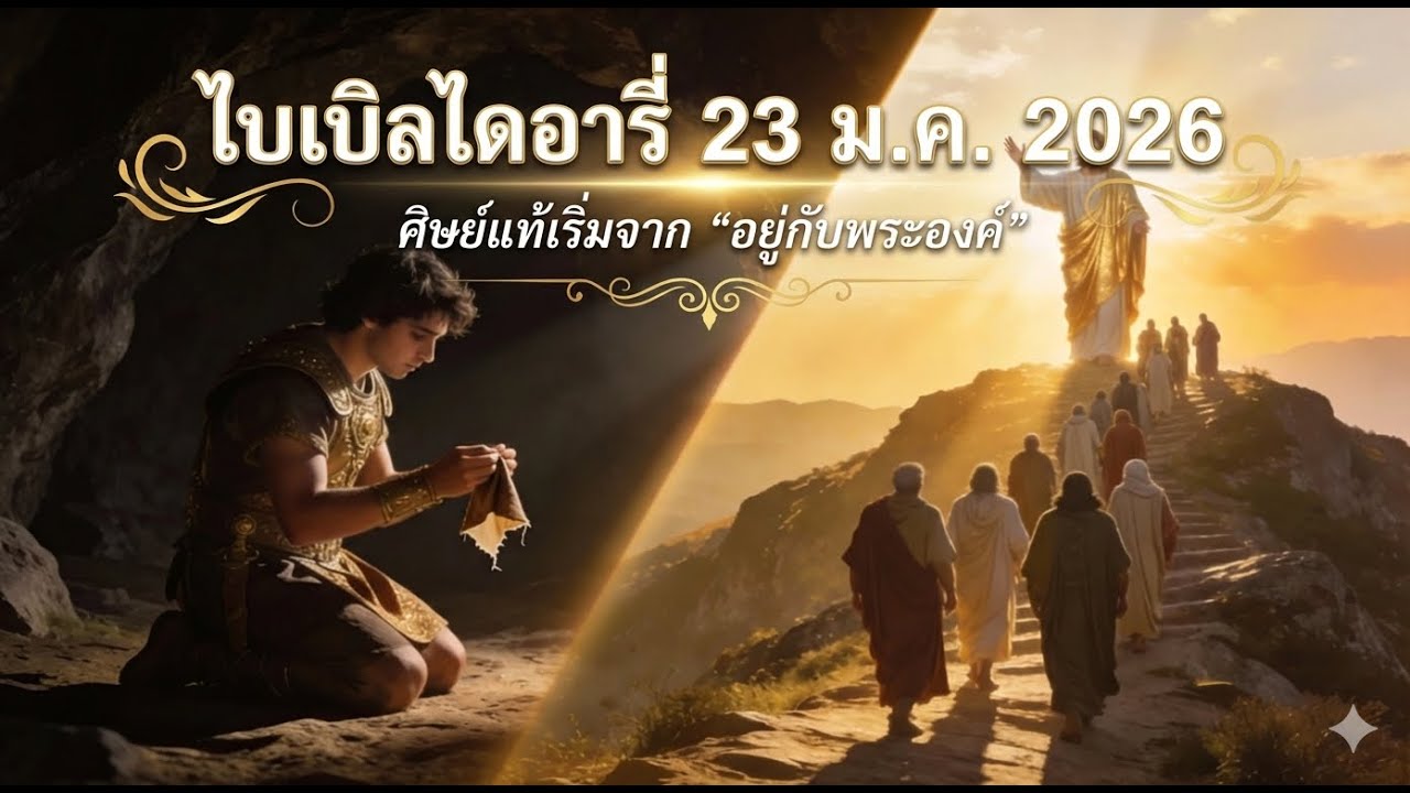 เมื่อมีโอกาสเอาคืน…เราจะเลือก พระเจ้าไหม ไบเบิลไดอารี่ 23 ม.ค. 2026