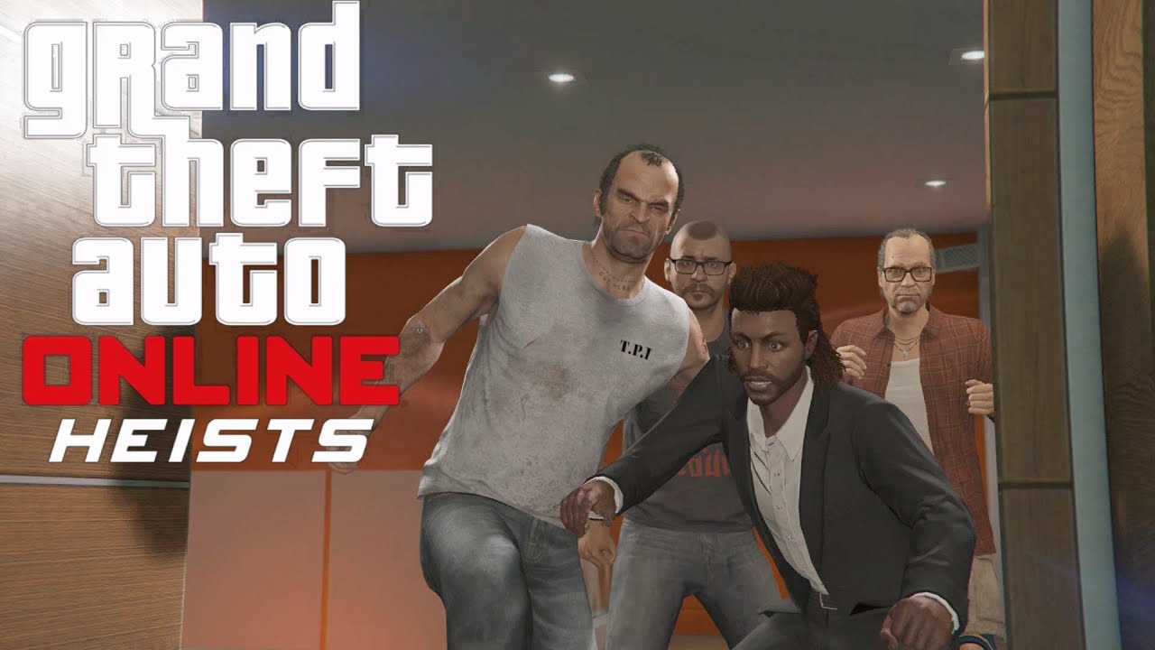 Многопользовательский игровой процесс GTA 5 Online на PS4 — Ограбление GTA 5 — Финал финансирован...