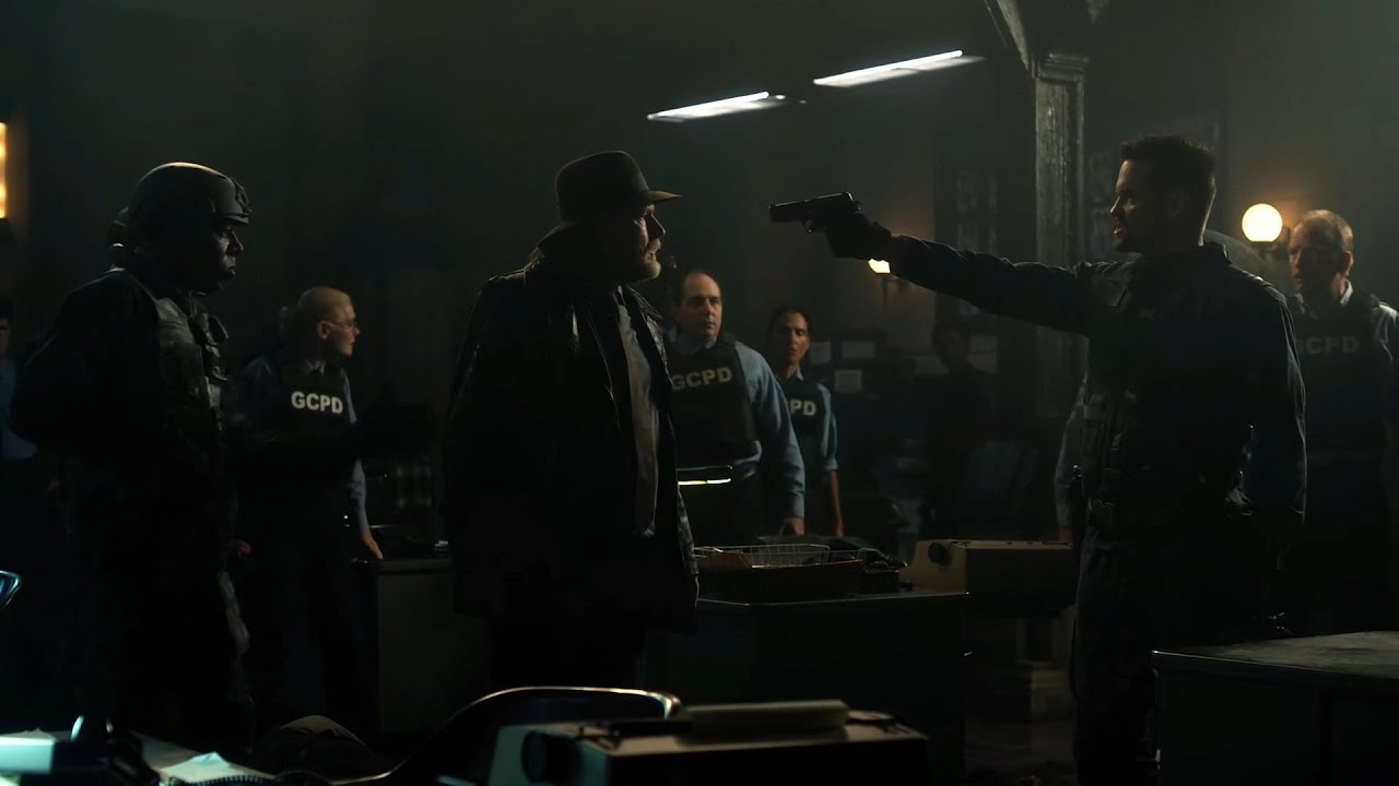 Eduardo & Corrupt Army Take Over The GCPD (Gotham TV Series)