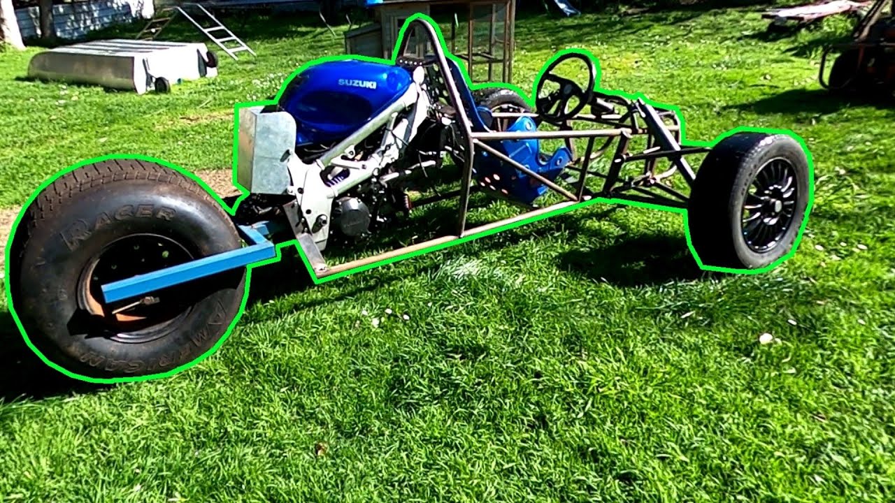 Reverse Trike Build,p7 Steering sorted!