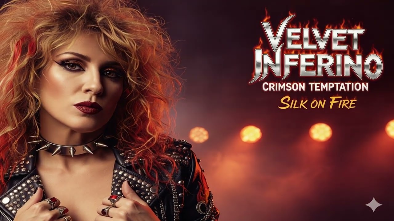 SILK ON FIRE - By VELVET INFERNO | Debut Album | CRIMSON TEMPTATION (2026)