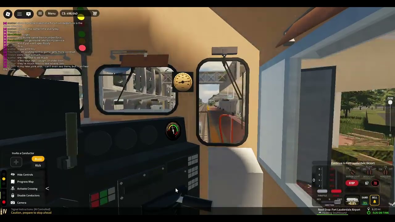 (FULL CAB POV:) Driving GP49PH 812 To Miami Airport