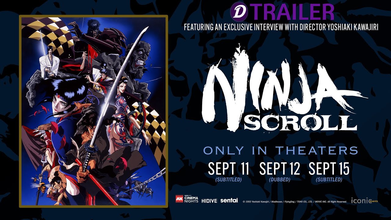AXCN: Ninja Scroll 30th Anniversary Trailer