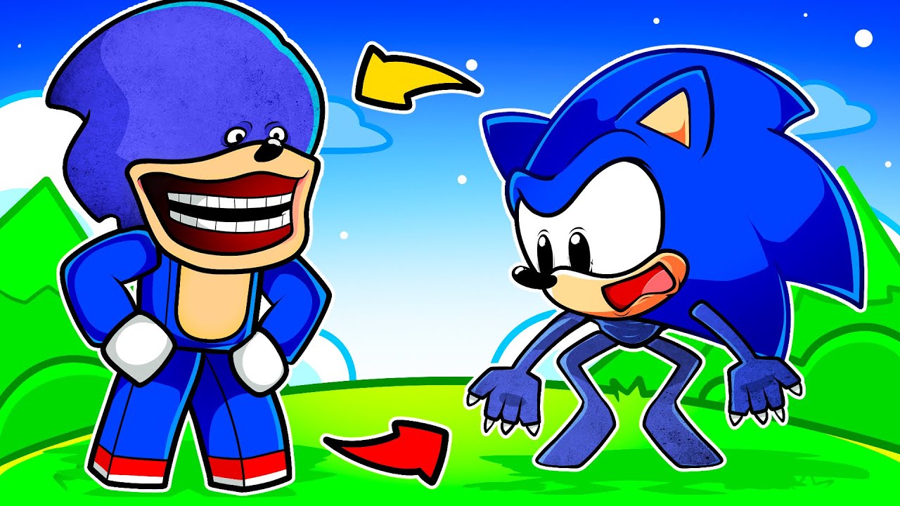 Shin Sonic TROCOU de CORPO no Roblox