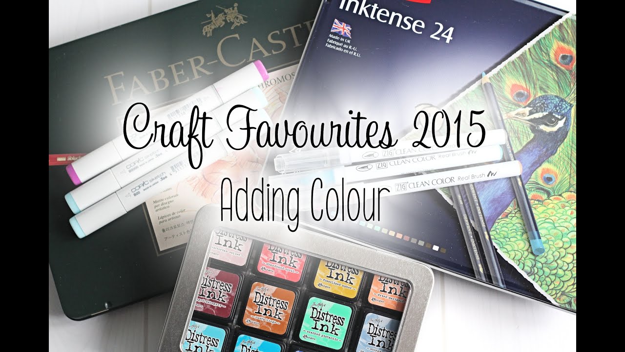 Craft Favourites 2015 - Adding Colour | The Card Grotto
