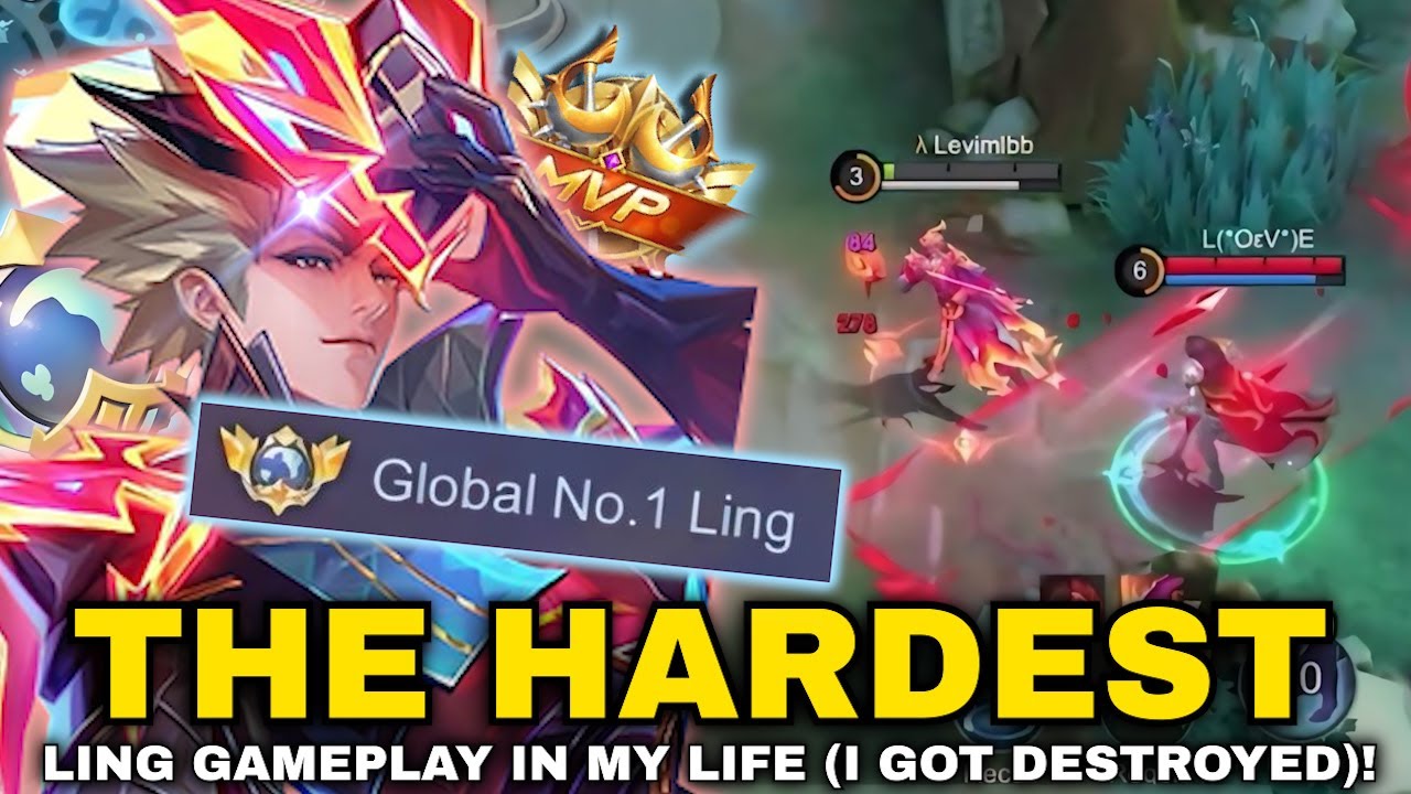 THE MOST HARDEST GAME IN MY LIFE PLAYING MLBB | LING NEOBEAST FASTHAND GAMEPLAY VS FULL CC ENEMY!!