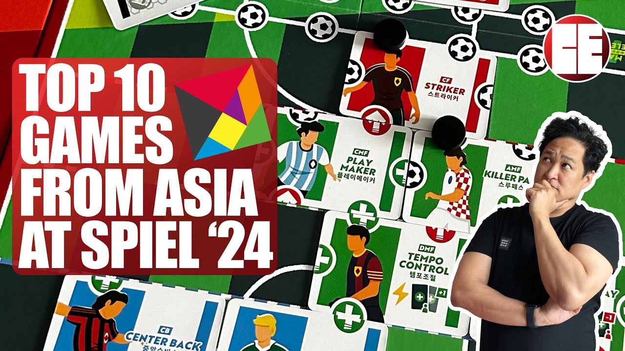 Top 10 Games at Spiel Essen 2024 (That I've Already Played)
