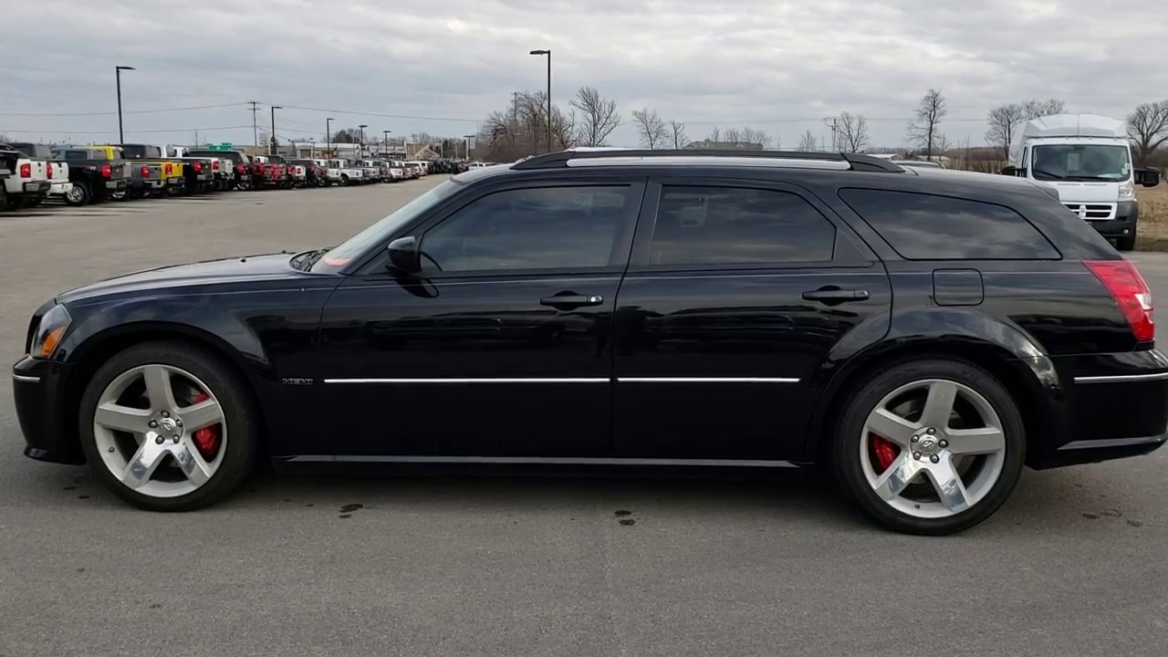 2007 USED DODGE MAGNUM SRT8 SRT-8 WALK AROUND REVIEW FOND DU LAC SOLD! 9523