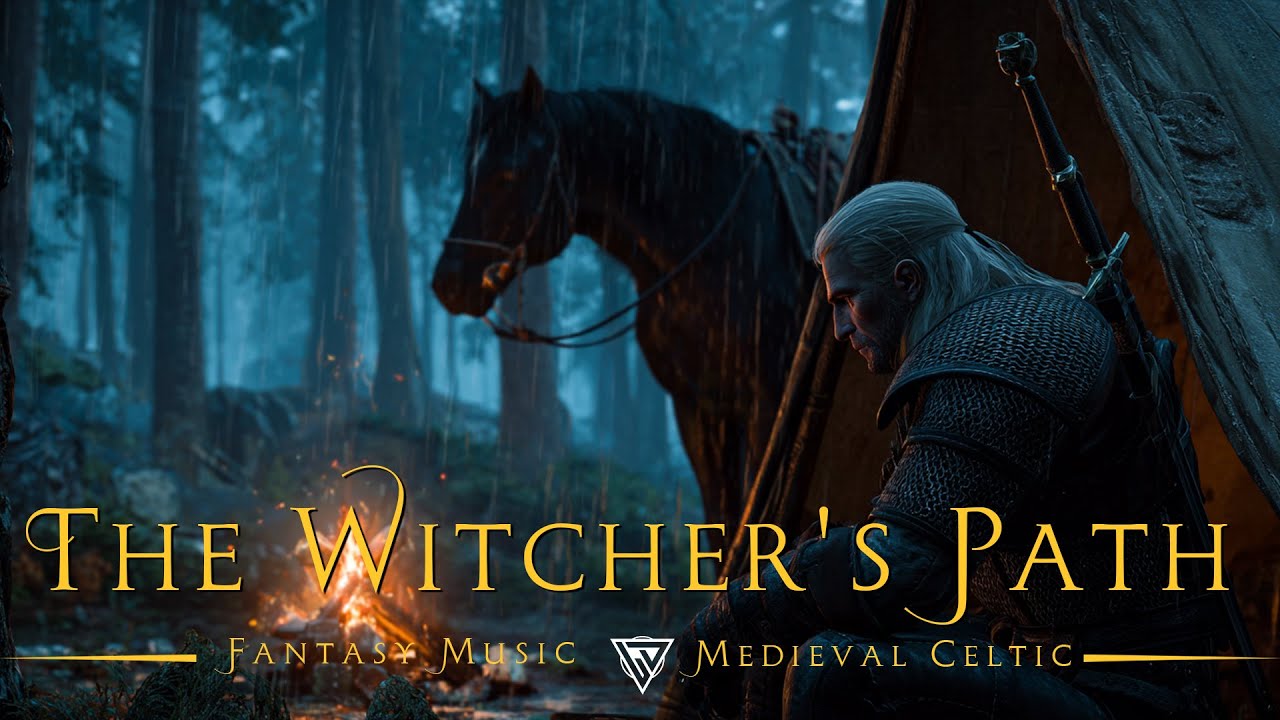 The Witcher's Path | Orchestral Fantasy Music and Ambience | Medieval Celtic Music