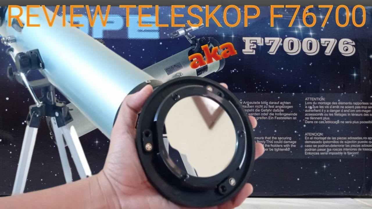 Review Teleskop F76700 aka F70076 