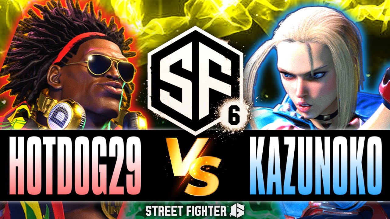 スト6 🆚 HotDog29 (ディージェイ) vs かずのこ (キャミィ) | HotDog29 (Dee jay) vs Kazunoko (Cammy) 🆚 SF6