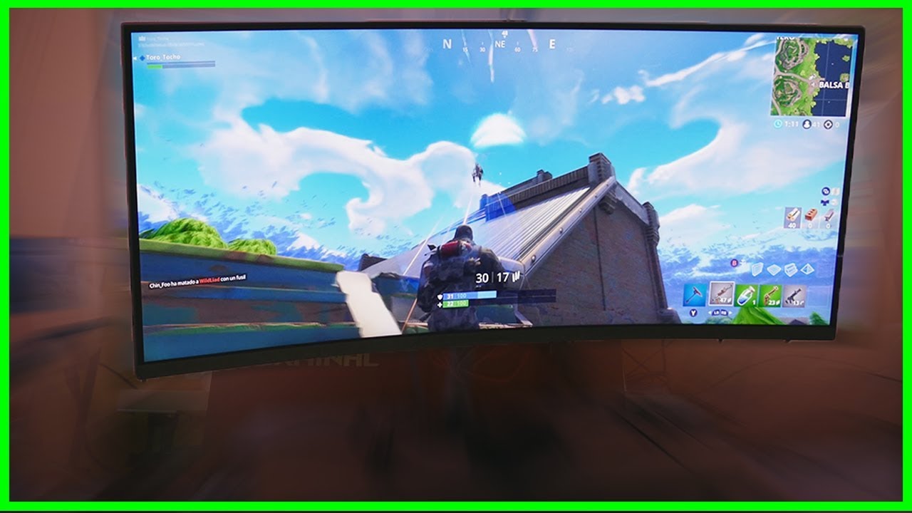 Juega al FORNITE con efecto AMBILIGHT | ASUS ROG AURA TERMINAL REVIEW