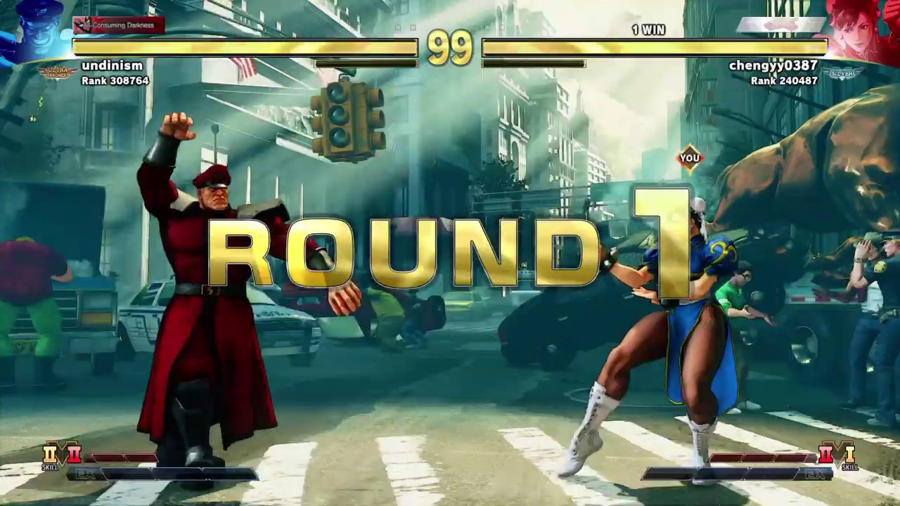 SFV chengyy0387 (Chun Li) vs undinism (M.Bison)