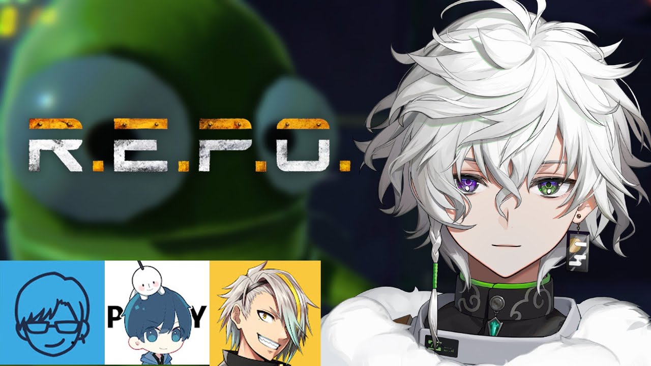 【R.E.P.O】鴉の方たちとホラゲーするぞ！w/歌衣メイカさん ポッキーさん リモーネ先生【叢雲カゲツ/にじさんじ】