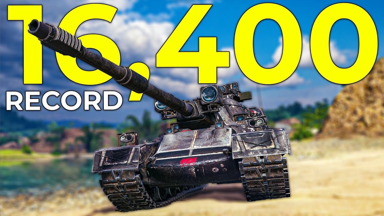 *SPEECHLESS* - Broke ALL RECORDS after 2 Hours Getting The Tank | WoT Black Rock 16,400 Damage