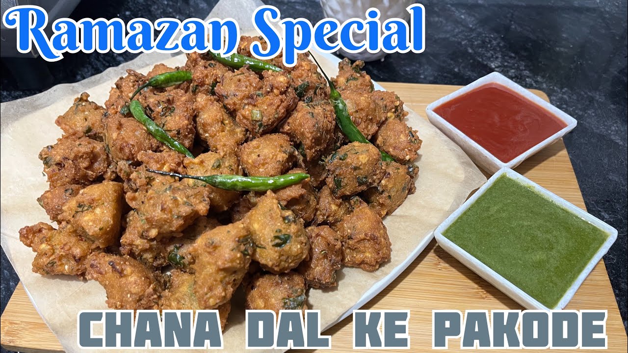 Iftar ke liye crispy & tasty Chana Dal pakoda | Raziya ki Recipes | Jhatpat ready Chana dal pakoda |