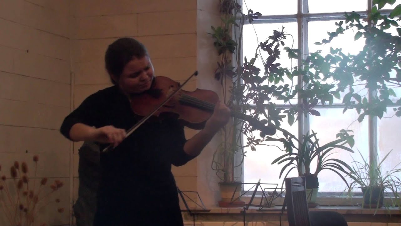 F.Druzhinin. Variations for viola solo.