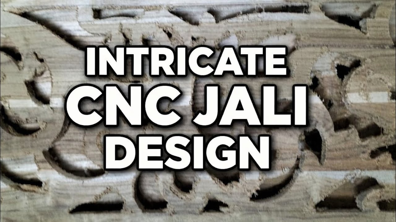 Intricate CNC Jali Design | Beautiful Wooden Cutting Pattern | Precision CNC Art