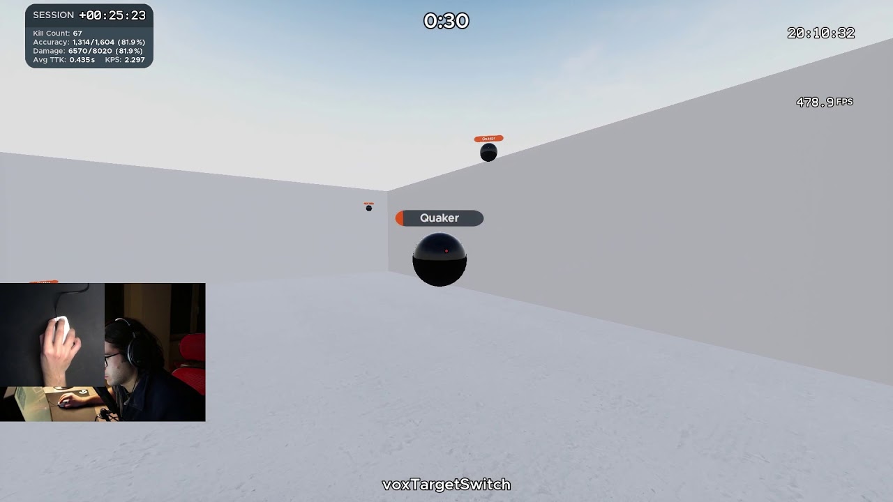 134 voxTargetSwitch (world record) 27cm 115ow