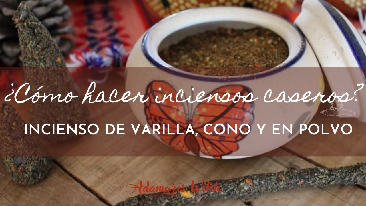 DIY ¿Cómo hacer inciensos caseros?