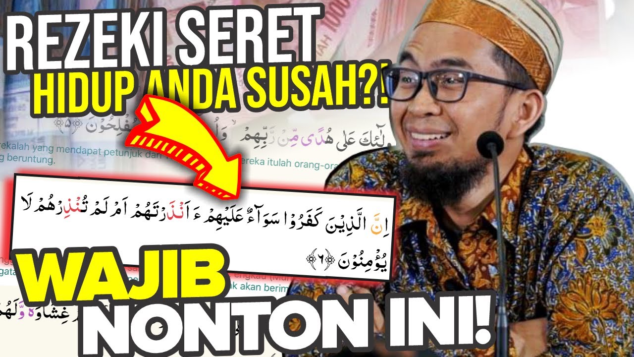 Rezeki SERET, Kerja Ditolak, Hidup Susah⁉️ Kerjakan SATU Amalan Ini &ndash; UST. Adi Hidayat LC MA