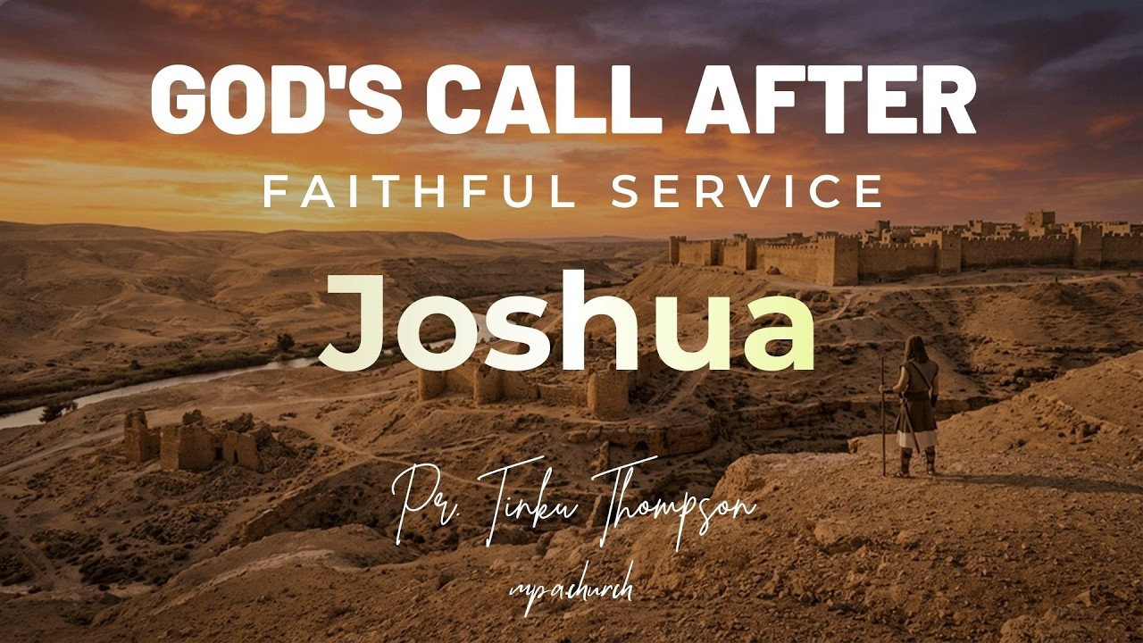 God's Call after Faithful Service : Joshua - Pr. Tinku Thompson