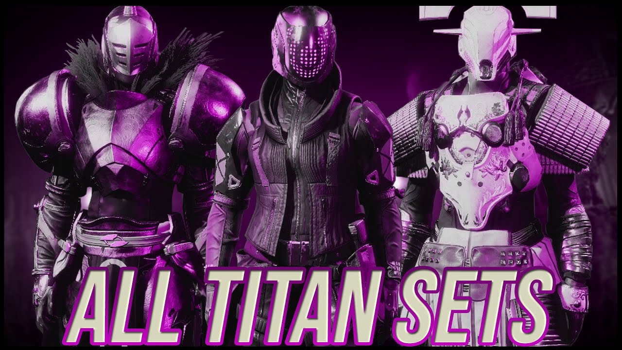 Destiny 2: Past Titan Armor sets | Season of the Lost