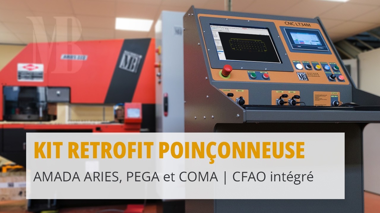 R&eacute;trofit AMADA Aries 222/245 : Modernisez votre poin&ccedil;onneuse avec le kit MB !