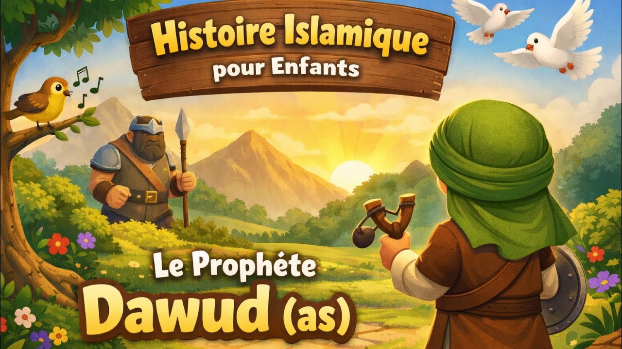 L’histoire du prophète Dawud (as) racontée aux enfants dès 3 ans