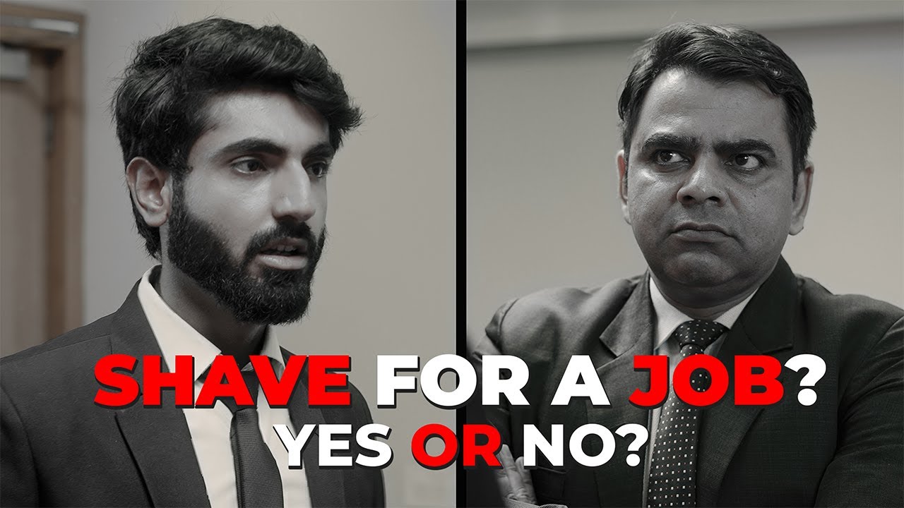 Should We Shave For A Job Or Not? | Shaving For Campus Placements | Beards At Work