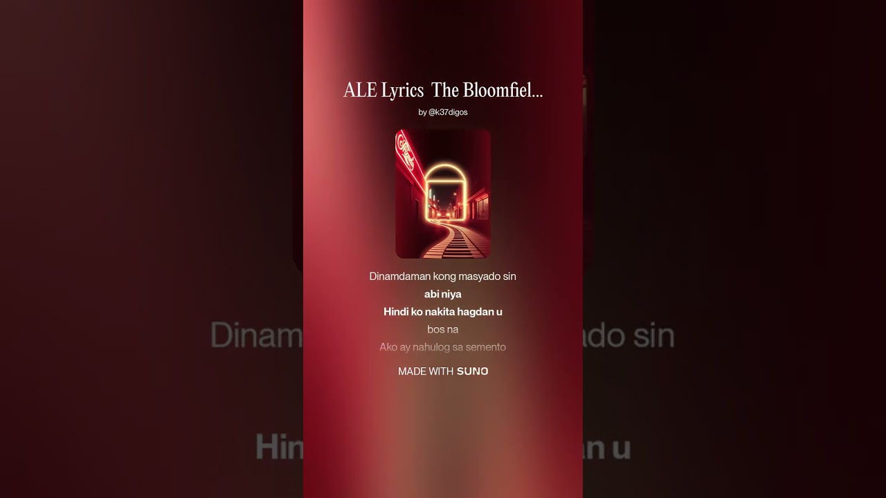 ALE - The Bloomfield (Pinoy Soul)
