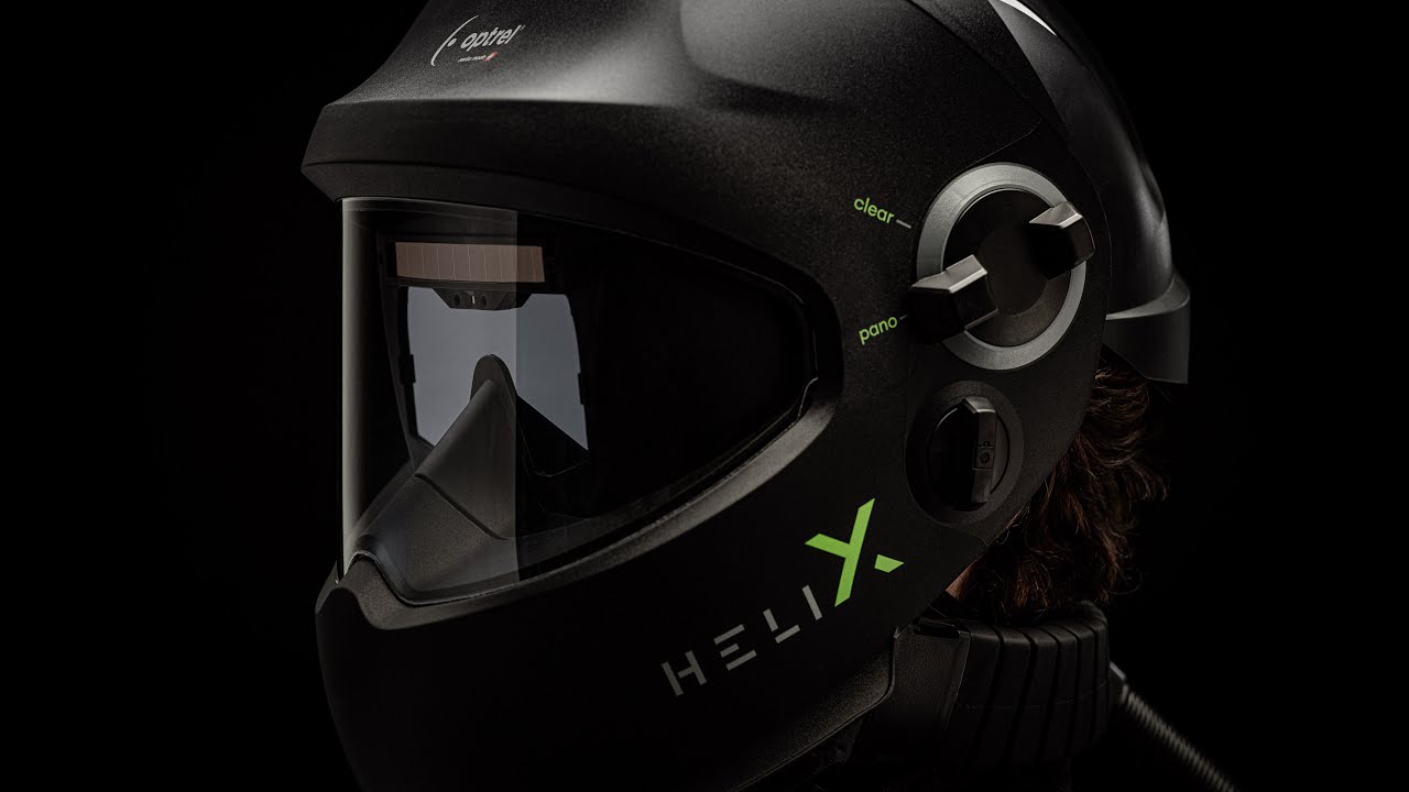 Optrel Helix is a Game Changing Welding Helmet!