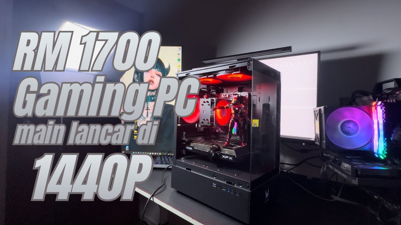Guna tak sampai RM 1700 , pasang Gaming PC yang boleh main lancar di 2K monitor !!!